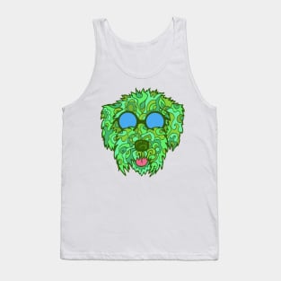 Cool Cockapoo in Greens Tank Top